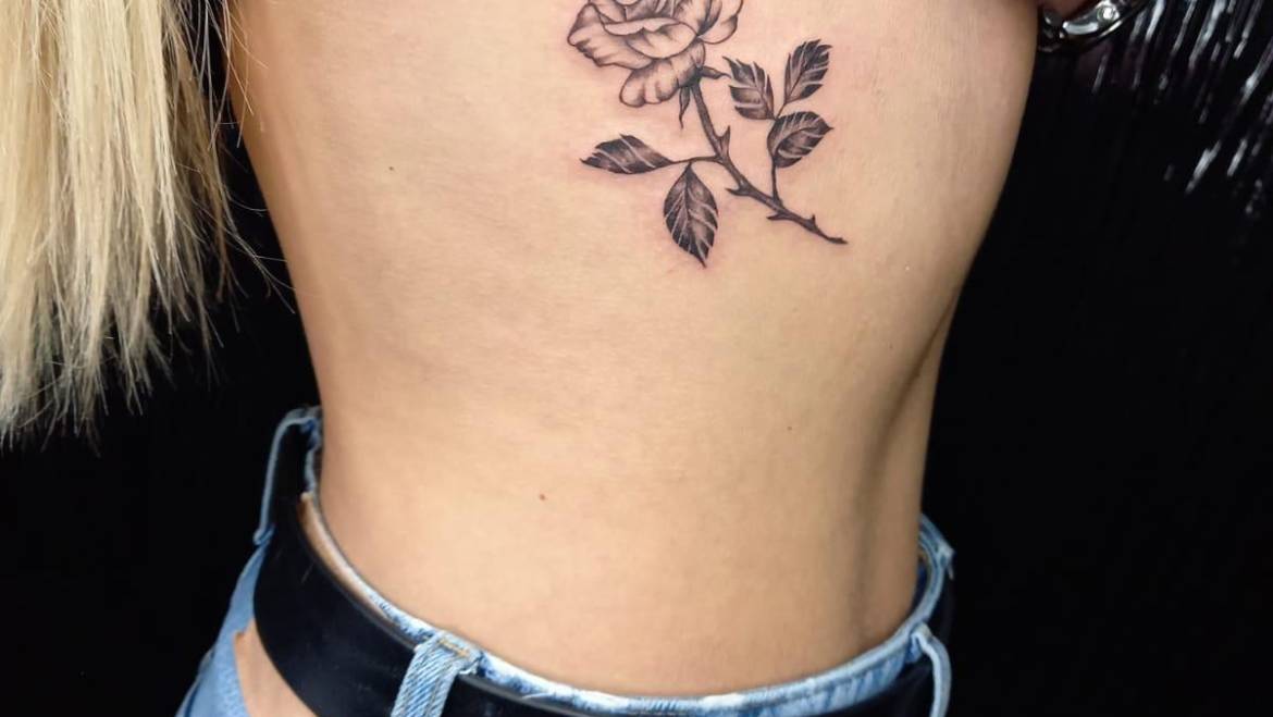 Joo War Rose Tattoo