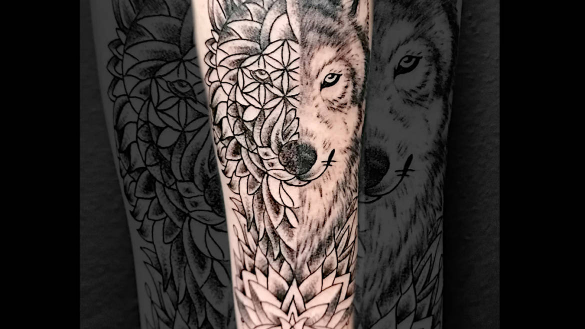 HolisticTattoo “Wolf” Tattoo