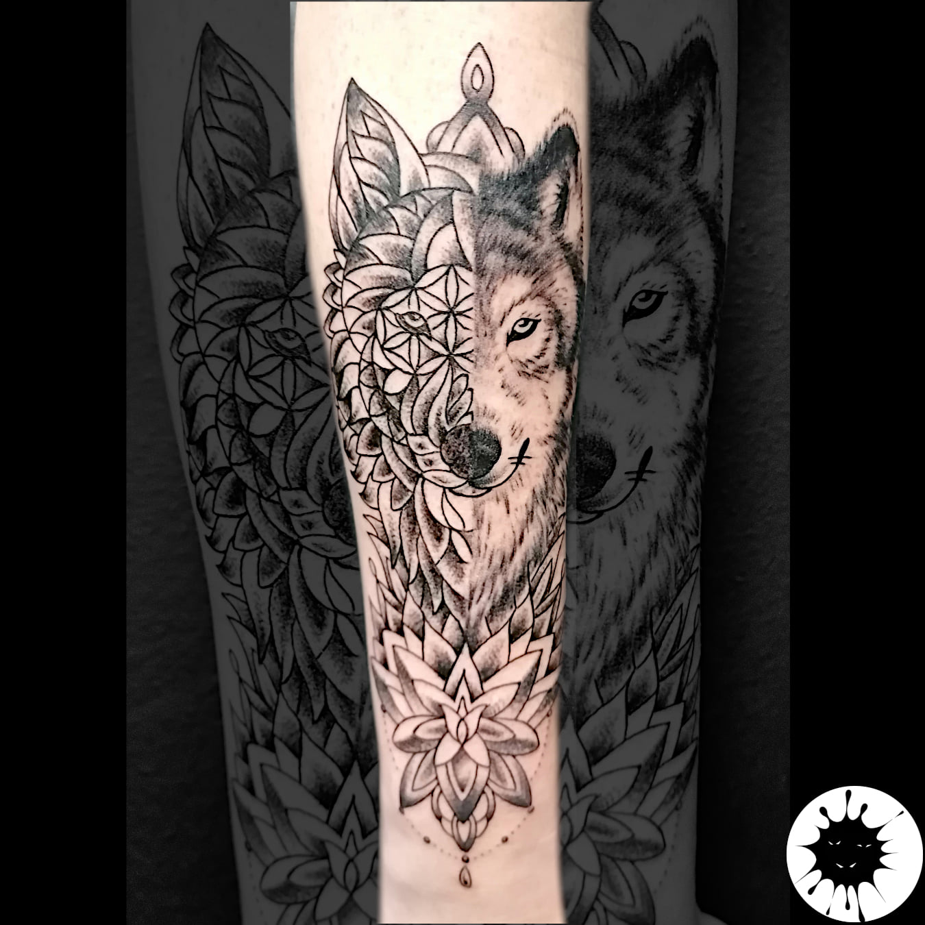 HolisticTattoo “Wolf” Tattoo